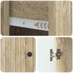 vidaXL Servírovacia skriňa so zásuvkou Dub sonoma 66 x 34,5 x 90 cm – Obrázok 9
