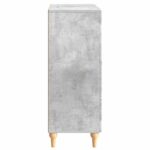 vidaXL Servírovacia skriňa so zásuvkou Betónovo sivá 66 x 34,5 x 90 cm – Obrázok 7