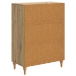 vidaXL Servírovacia skriňa so zásuvkou Dub artisan 66 x 34,5 x 90 cm – Obrázok 8