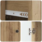 vidaXL Servírovacia skriňa so zásuvkou Dub artisan 66 x 34,5 x 90 cm – Obrázok 9