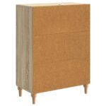 vidaXL Servírovacia skriňa so zásuvkou Dub sonoma 66 x 34,5 x 90 cm – Obrázok 8