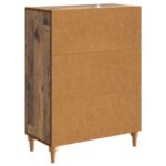 vidaXL Servírovacia skriňa so zásuvkou Staré drevo 66 x 34,5 x 90 cm – Obrázok 8