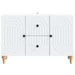 vidaXL TV skrinka so zásuvkou Biela 89 x 34,5 x 60 cm Kompozitné drevo – Obrázok 6