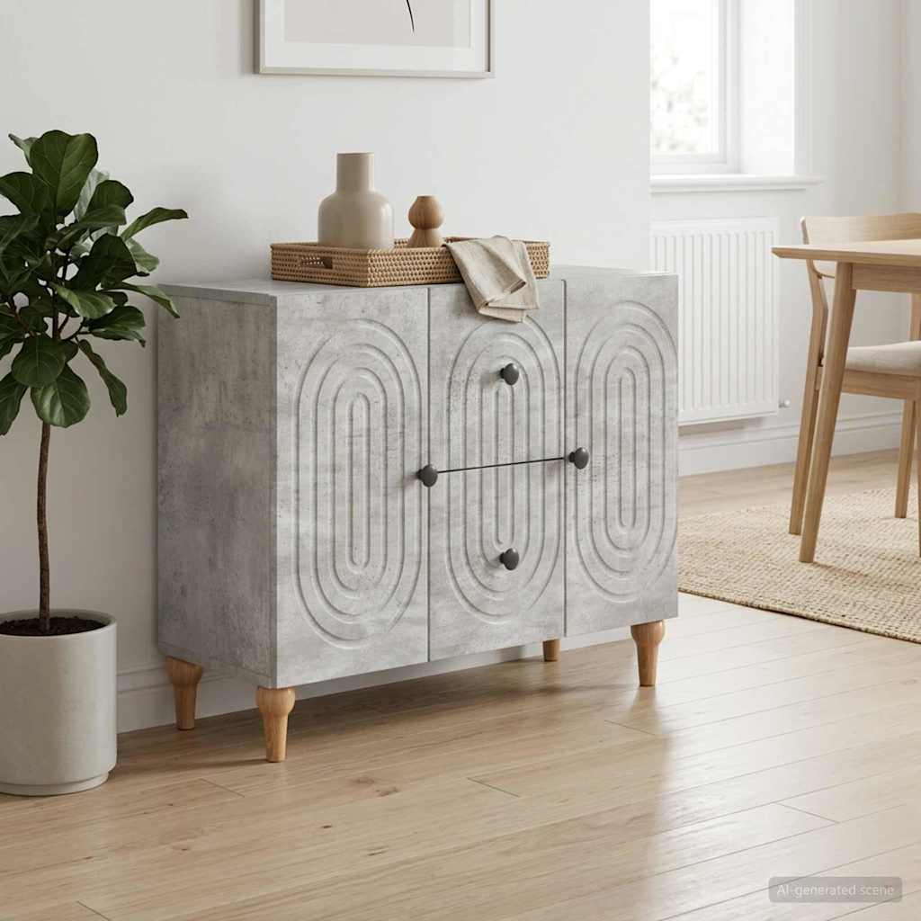 894198_1.jpg vidaXL TV skrinka Betónovo sivá 89 x 34,5 x 60 cm Kompozitné drevo – Obrázok 1