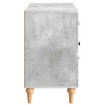 vidaXL TV skrinka Betónovo sivá 89 x 34,5 x 60 cm Kompozitné drevo – Obrázok 7