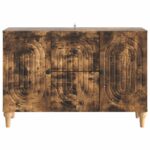 vidaXL TV skrinka Dymový dub 89 x 34,5 x 60 cm Kompozitné drevo – Obrázok 6