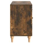 vidaXL TV skrinka Dymový dub 89 x 34,5 x 60 cm Kompozitné drevo – Obrázok 7