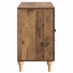 vidaXL TV skrinka Staré drevo 89 x 34,5 x 60 cm Kompozitné drevo – Obrázok 7