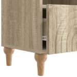 vidaXL TV skrinka Sonoma dub 102 x 34,5 x 50 cm Konštruované drevo – Obrázok 9