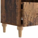 vidaXL TV skrinka Staré drevo 102 x 34,5 x 50 cm Konštruované drevo – Obrázok 9