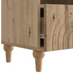 vidaXL TV skrinka Remeselný Dub 102 x 34,5 x 50 cm Konštruované drevo – Obrázok 9