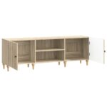 vidaXL TV skrinka Dub sonoma 150 x 31 x 50 cm Kompozitné drevo – Obrázok 5