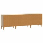 vidaXL TV skrinka Dub sonoma 150 x 31 x 50 cm Kompozitné drevo – Obrázok 8