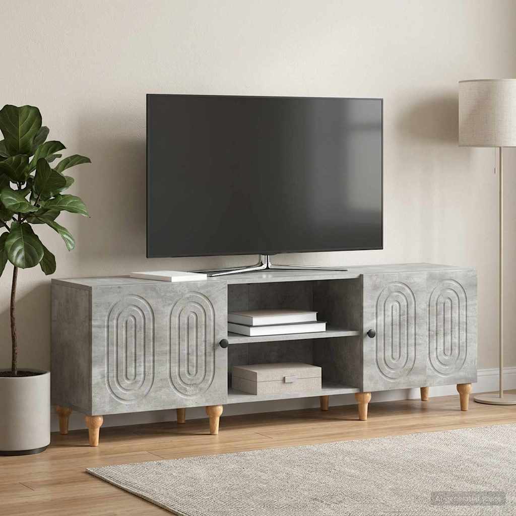 894228_1.jpg vidaXL TV skrinka Betónovo sivá 150 x 31 x 50 cm Kompozitné drevo – Obrázok 1