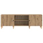 vidaXL TV skrinka Dub artisan 150 x 31 x 50 cm Kompozitné drevo – Obrázok 6