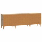vidaXL TV skrinka Dub artisan 150 x 31 x 50 cm Kompozitné drevo – Obrázok 8
