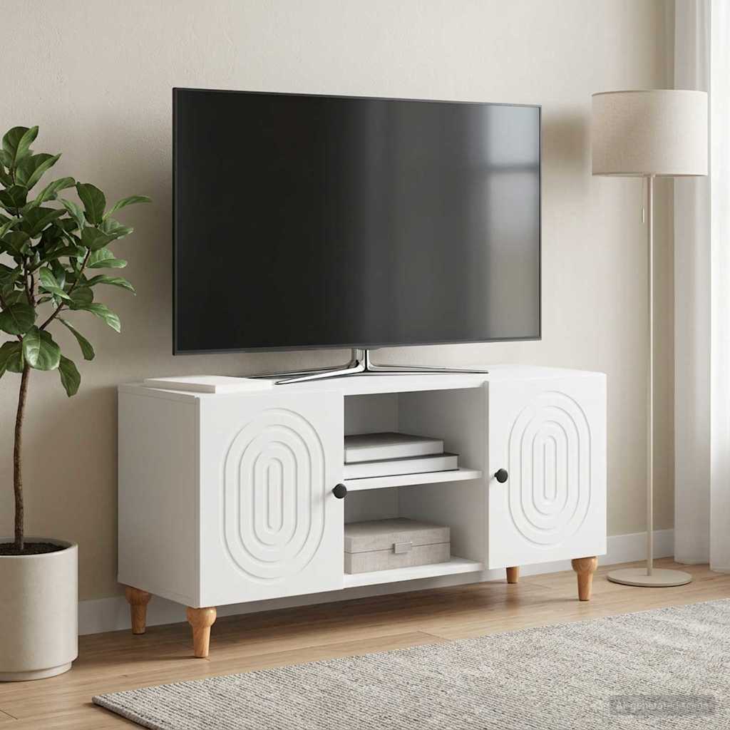 894235_1.jpg vidaXL TV skrinka Biela 102 x 34,5 x 50 cm Kompozitné drevo – Obrázok 1
