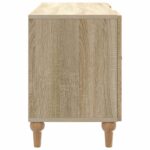 vidaXL TV skrinka Dub sonoma 102 x 34,5 x 50 cm Kompozitné drevo – Obrázok 7