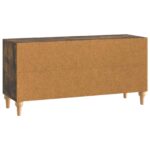 vidaXL TV skrinka Dymový dub 102 x 34,5 x 50 cm Kompozitné drevo – Obrázok 8
