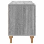 vidaXL TV skrinka Sivá sonoma 102 x 34,5 x 50 cm Kompozitné drevo – Obrázok 7