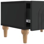 vidaXL TV skrinka Čierna 147 x 34,5 x 30 cm Kompozitné drevo – Obrázok 9
