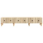 vidaXL TV skrinka Dub sonoma 147 x 34,5 x 30 cm Kompozitné drevo – Obrázok 6