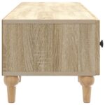 vidaXL TV skrinka Dub sonoma 147 x 34,5 x 30 cm Kompozitné drevo – Obrázok 7