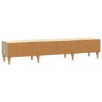 vidaXL TV skrinka Dub sonoma 147 x 34,5 x 30 cm Kompozitné drevo – Obrázok 8