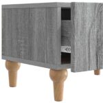 vidaXL TV skrinka Sivá sonoma 147 x 34,5 x 30 cm Kompozitné drevo – Obrázok 9