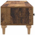 vidaXL TV skrinka Staré drevo 147 x 34,5 x 30 cm Kompozitné drevo – Obrázok 7