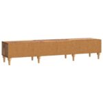 vidaXL TV skrinka Staré drevo 147 x 34,5 x 30 cm Kompozitné drevo – Obrázok 8