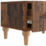 vidaXL TV skrinka Staré drevo 147 x 34,5 x 30 cm Kompozitné drevo – Obrázok 9