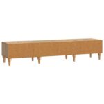 vidaXL TV skrinka Dub artisan 147 x 34,5 x 30 cm Kompozitné drevo – Obrázok 8