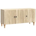 vidaXL TV skrinka Dub sonoma 99 x 34,5 x 50 cm Kompozitné drevo – Obrázok 2
