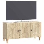 vidaXL TV skrinka Dub sonoma 99 x 34,5 x 50 cm Kompozitné drevo – Obrázok 3