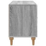 vidaXL TV skrinka Sivá sonoma 99 x 34,5 x 50 cm Kompozitné drevo – Obrázok 7