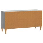 vidaXL TV skrinka Sivá sonoma 99 x 34,5 x 50 cm Kompozitné drevo – Obrázok 8