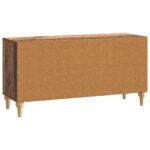 vidaXL TV skrinka Staré drevo 99 x 34,5 x 50 cm Kompozitné drevo – Obrázok 8