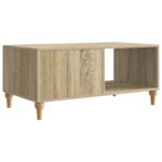 vidaXL Konferenčný stolík Dub sonoma 90 x 50 x 40 cm Kompozitné drevo – Obrázok 7