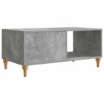 vidaXL Konferenčný stolík Betónovo sivá 90 x 50 x 40 cm – Obrázok 7