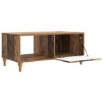 vidaXL Konferenčný stolík Staré drevo 90 x 50 x 40 cm Kompozitné drevo – Obrázok 4