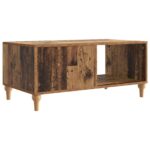vidaXL Konferenčný stolík Staré drevo 90 x 50 x 40 cm Kompozitné drevo – Obrázok 7