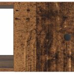 vidaXL Konferenčný stolík Staré drevo 90 x 50 x 40 cm Kompozitné drevo – Obrázok 9