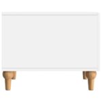 vidaXL Konferenčný stolík Biela 49 x 50 x 40 cm Kompozitné drevo – Obrázok 5