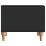 vidaXL Konferenčný stolík Čierna 49 x 50 x 40 cm Kompozitné drevo – Obrázok 5