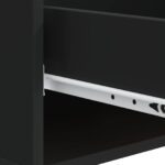 vidaXL Konferenčný stolík Čierna 49 x 50 x 40 cm Kompozitné drevo – Obrázok 7