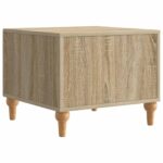 vidaXL Konferenčný stolík Dub sonoma 49 x 50 x 40 cm Kompozitné drevo – Obrázok 7