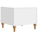 vidaXL Konferenčný stolík Biela s vysokým leskom 49 x 50 x 40 cm – Obrázok 7
