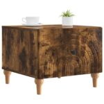 vidaXL Konferenčný stolík Dymový dub 49 x 50 x 40 cm Kompozitné drevo – Obrázok 2