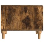 vidaXL Konferenčný stolík Dymový dub 49 x 50 x 40 cm Kompozitné drevo – Obrázok 5
